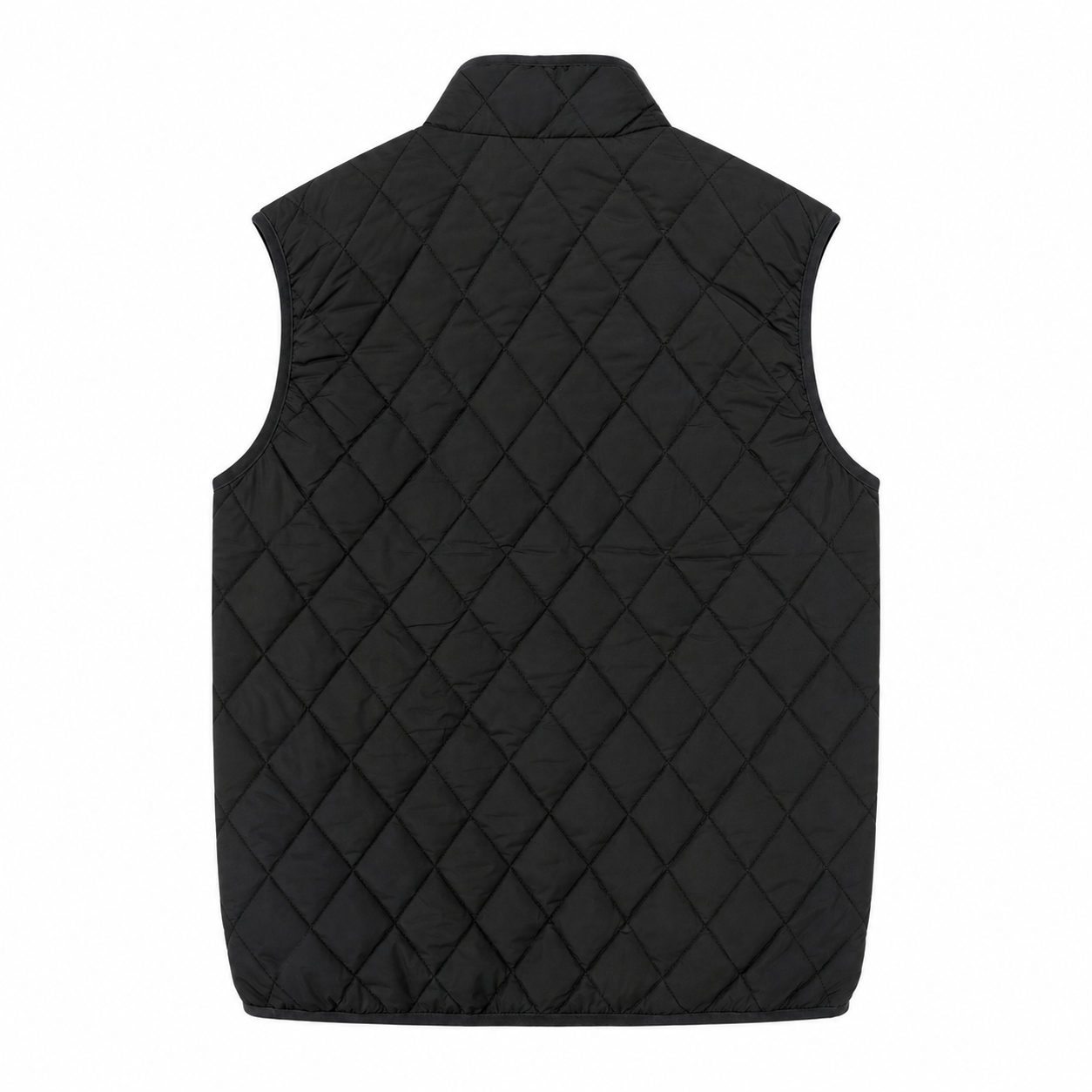 WA26 Aachen Unisex Woven Quilted Gillet - Black & Gold