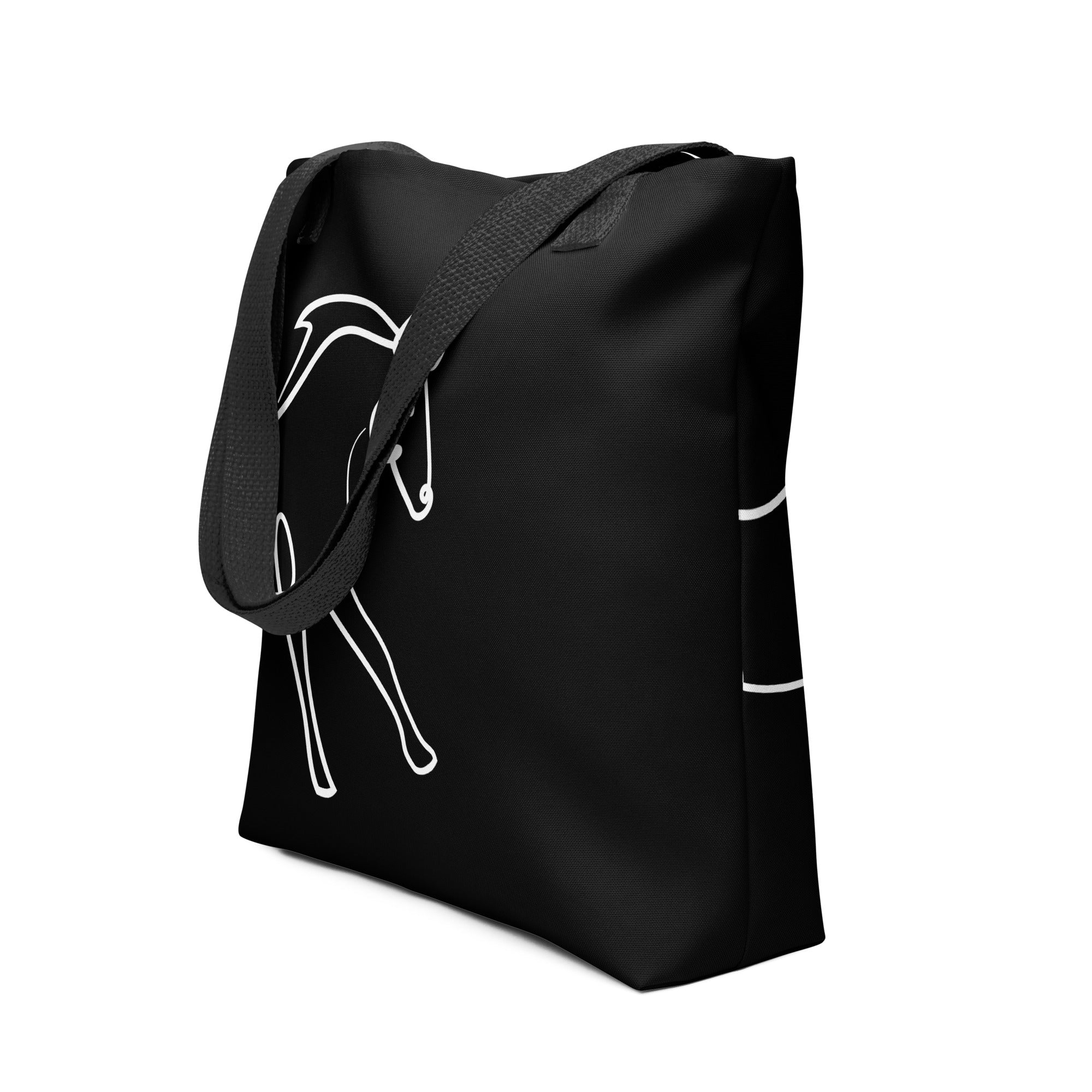 Pentrail Black Tote bag