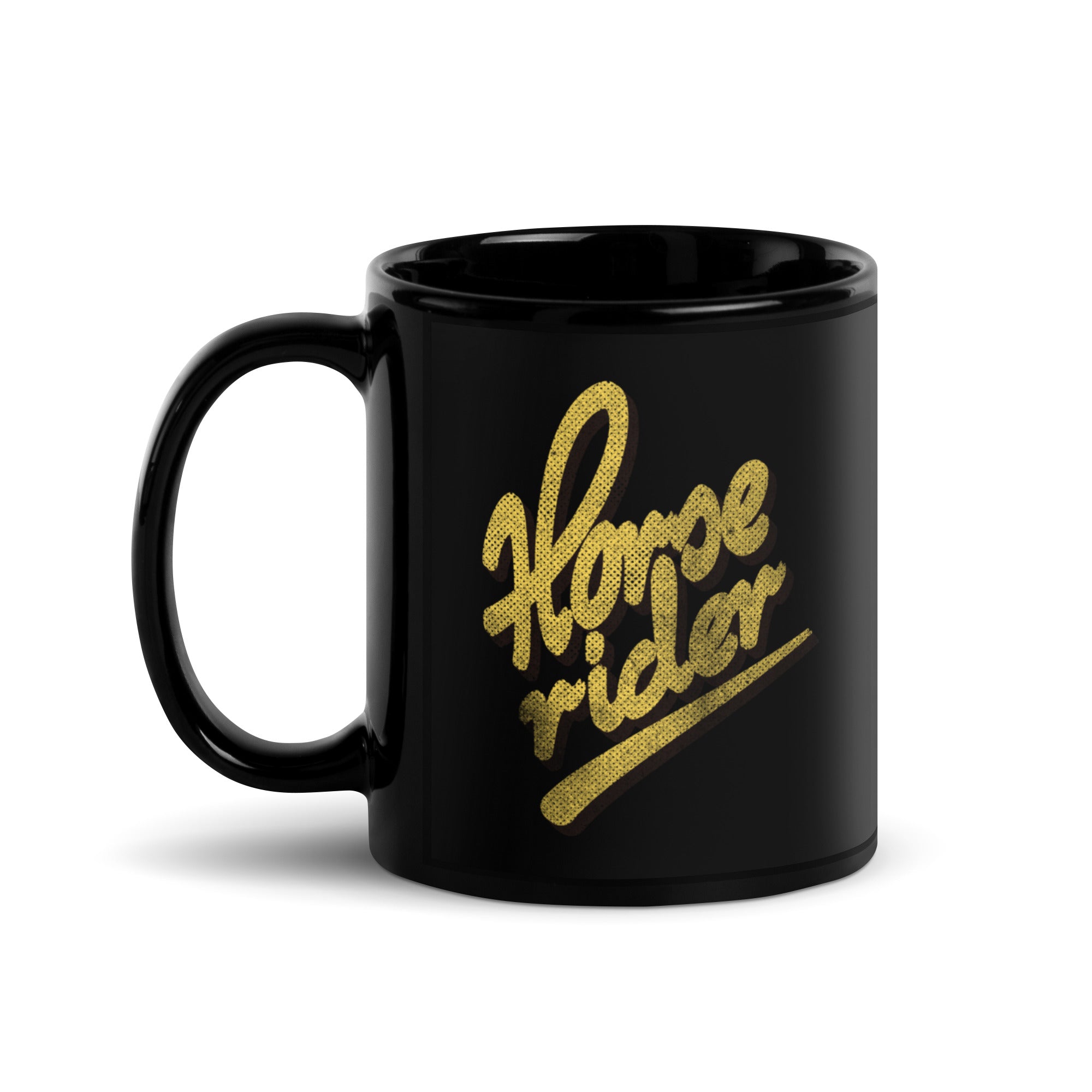 Horse Rider Black Mug FEI Official Store