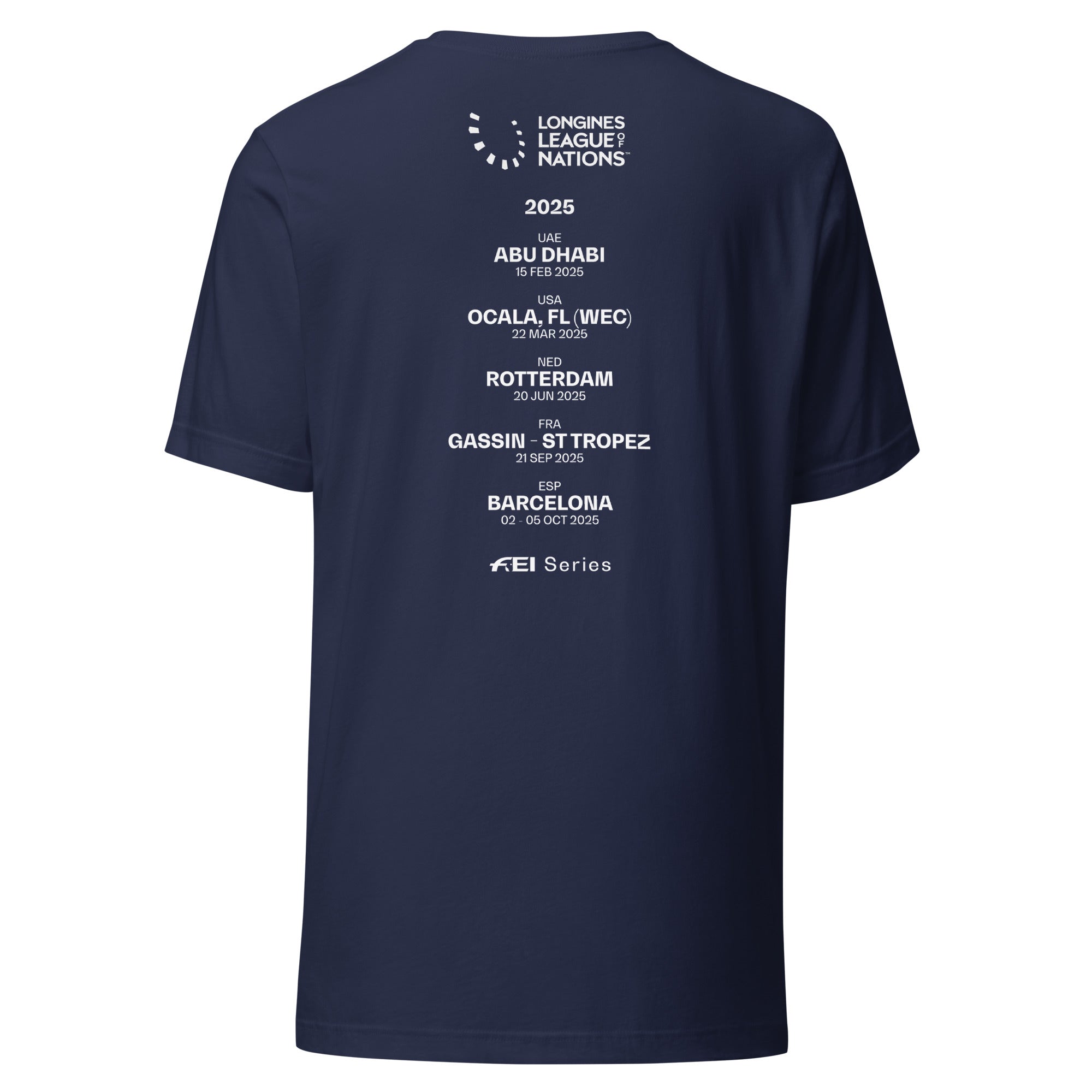 LLN 2025 Line Up t-shirt FEI Official Store