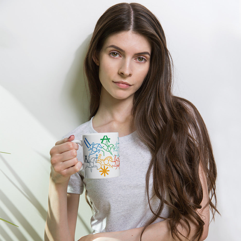 FEI Pictogram White Glossy Mug