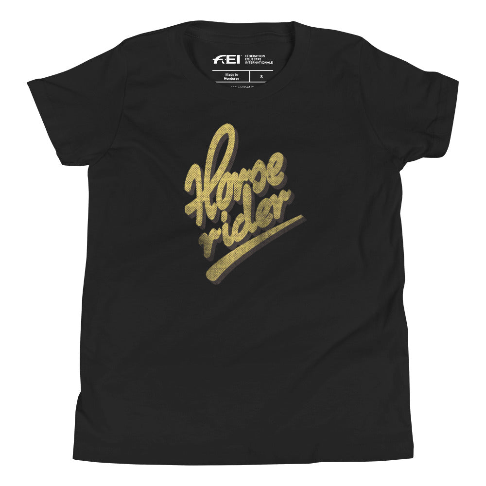 Horse Rider Kids T-Shirt