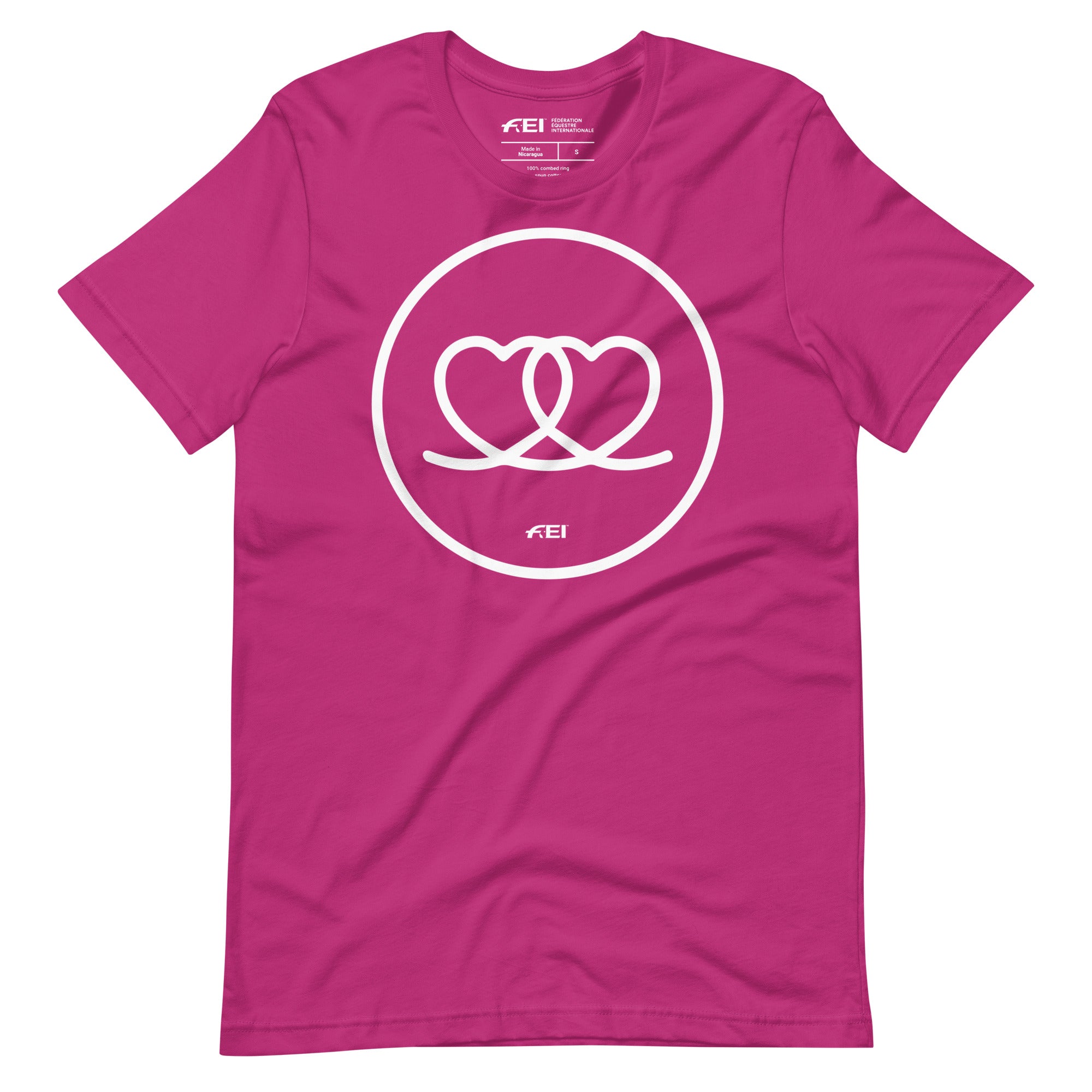 Two Hearts Circle Unisex T-Shirt