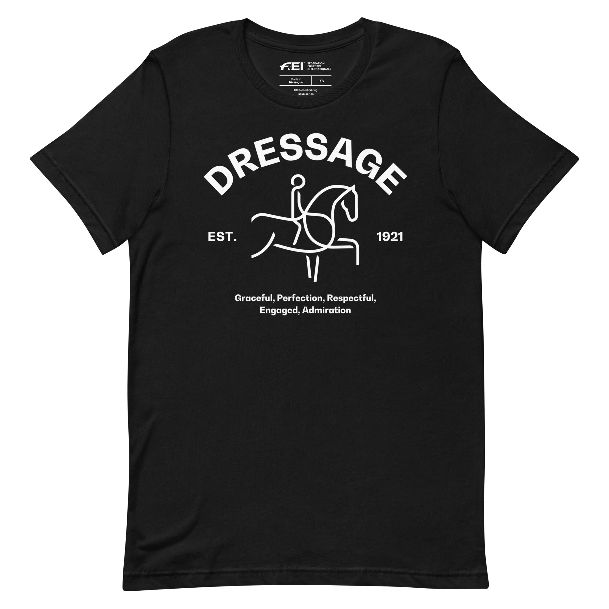 Dressage Unisex T-Shirt FEI Official Store