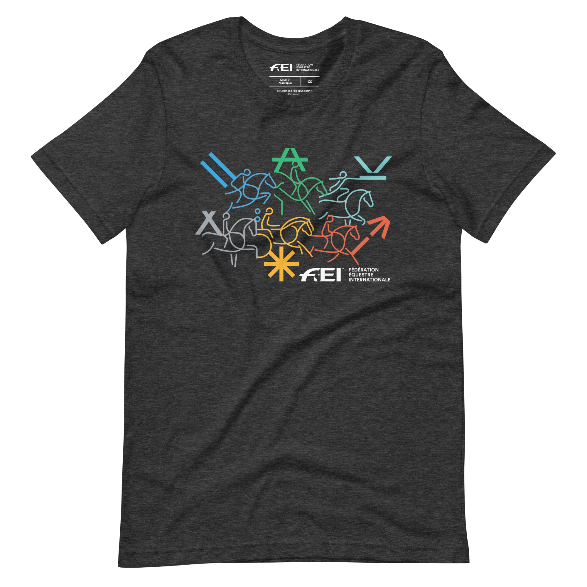 FEI Horse Pictogram Unisex T-shirt FEI Official Store