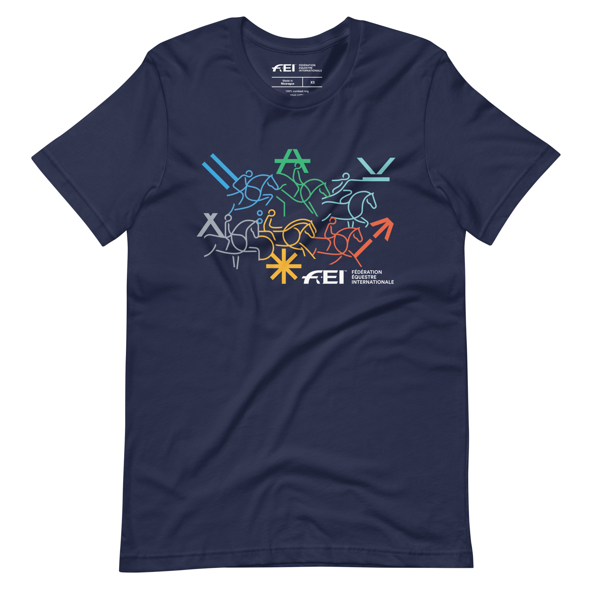 FEI Horse Pictogram Unisex T-shirt FEI Official Store