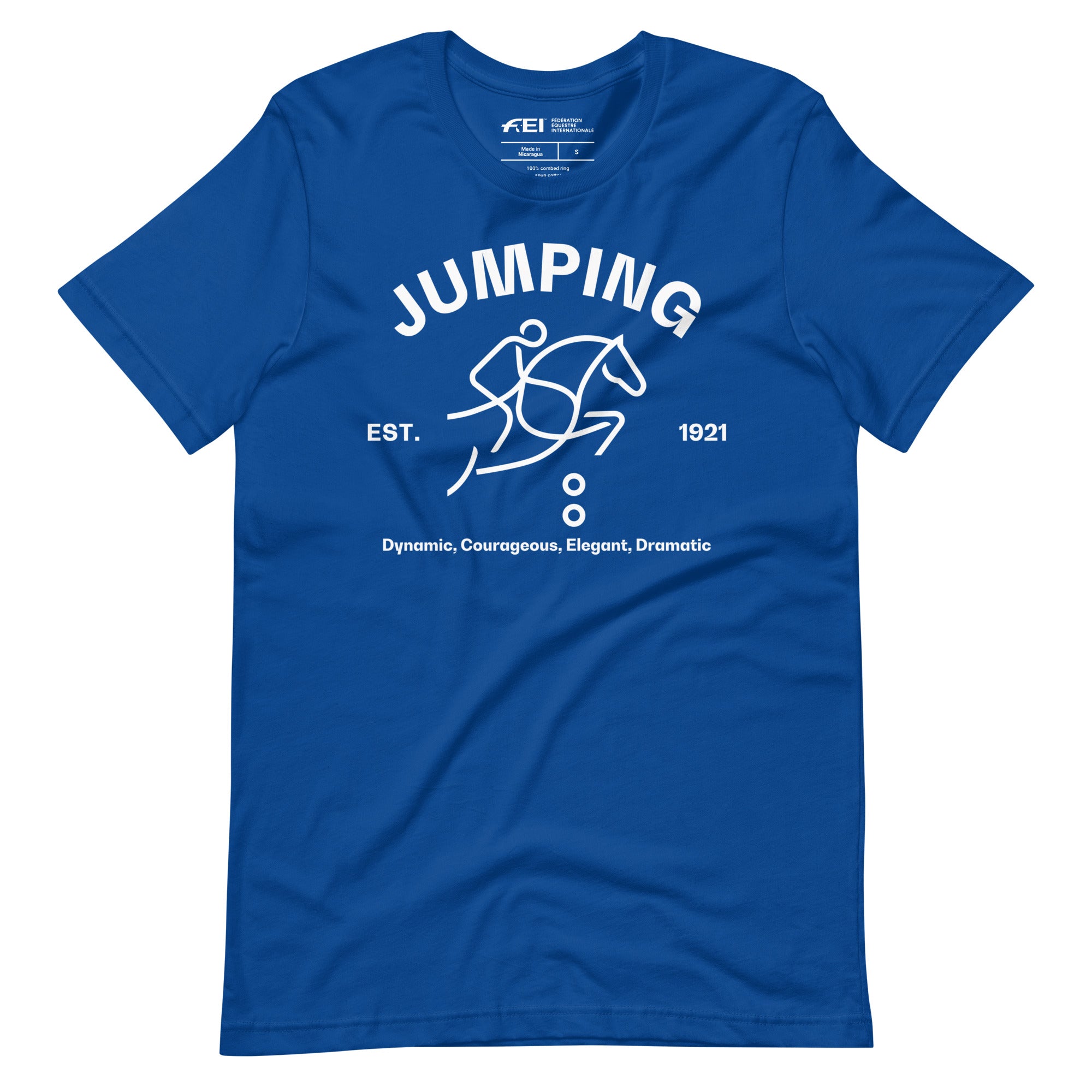 Jumping Unisex T-Shirt FEI Official Store