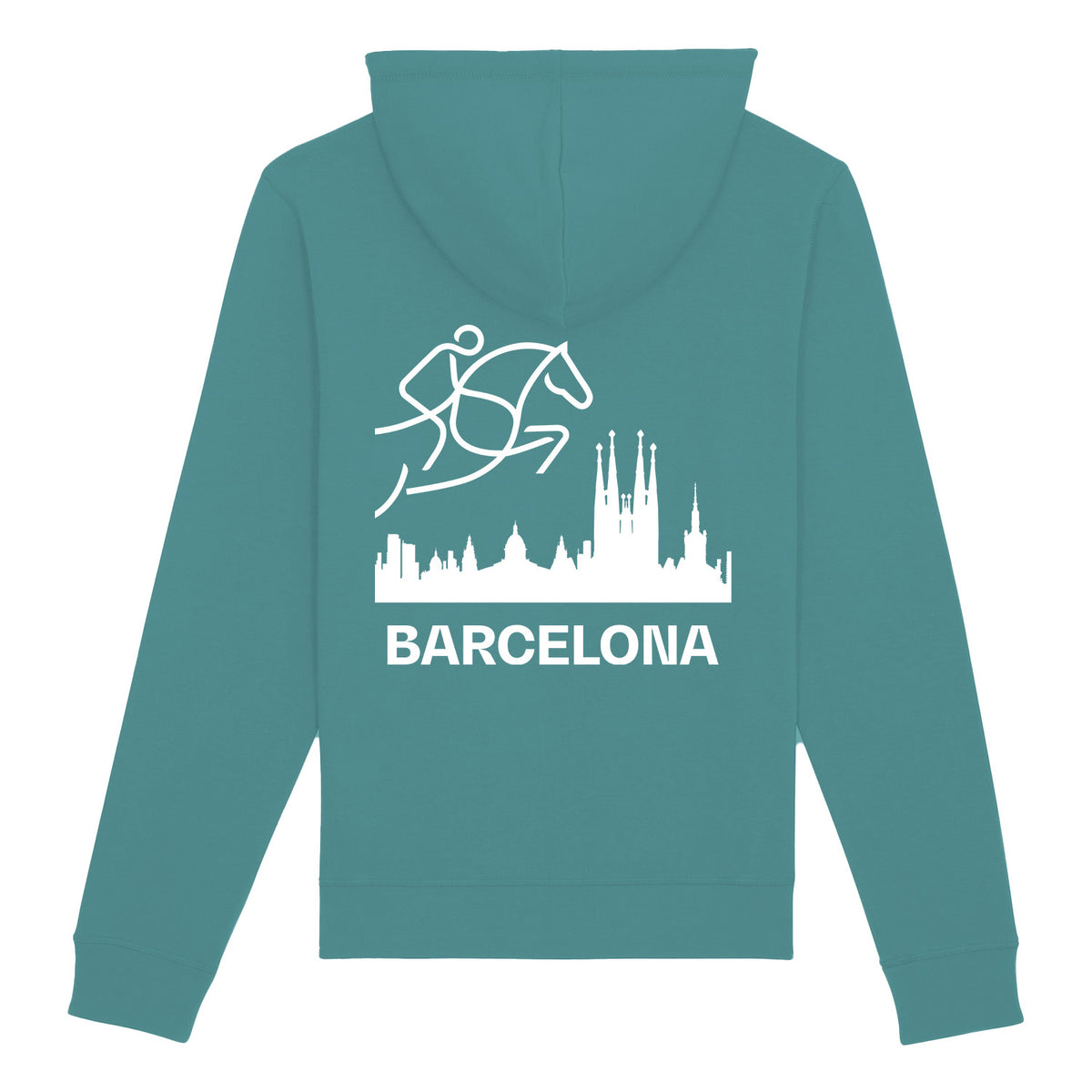 Barcelona Blue Unisex Hoodie