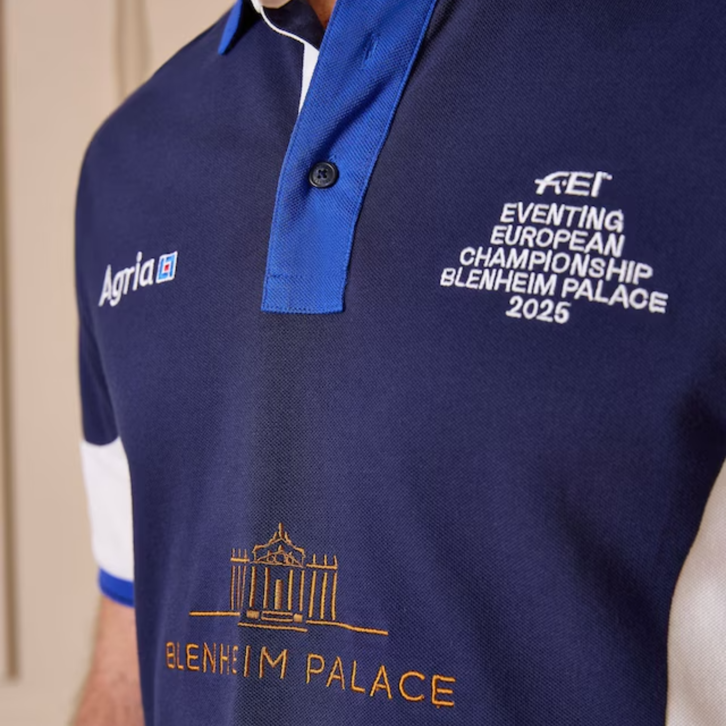 Official Agria Blenhiem Mens Polo FEI Official Store