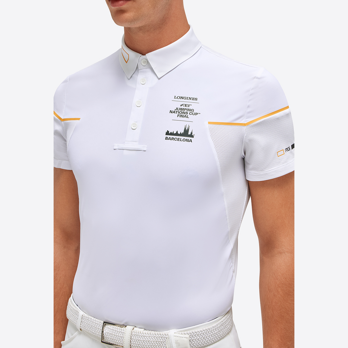 RG Jersey S/S Button Competition Polo