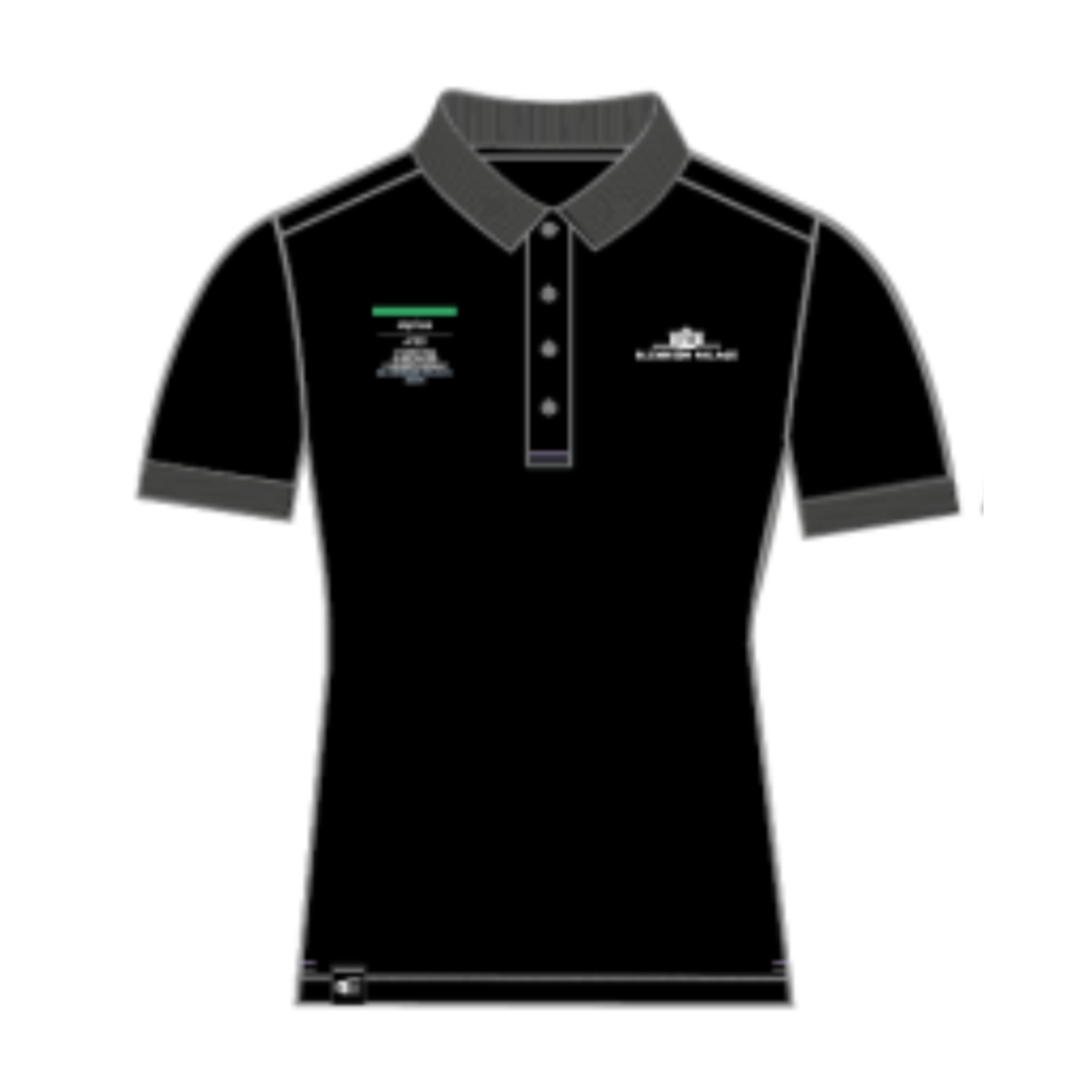 Blenheim Black Womens Polo FEI Official Store