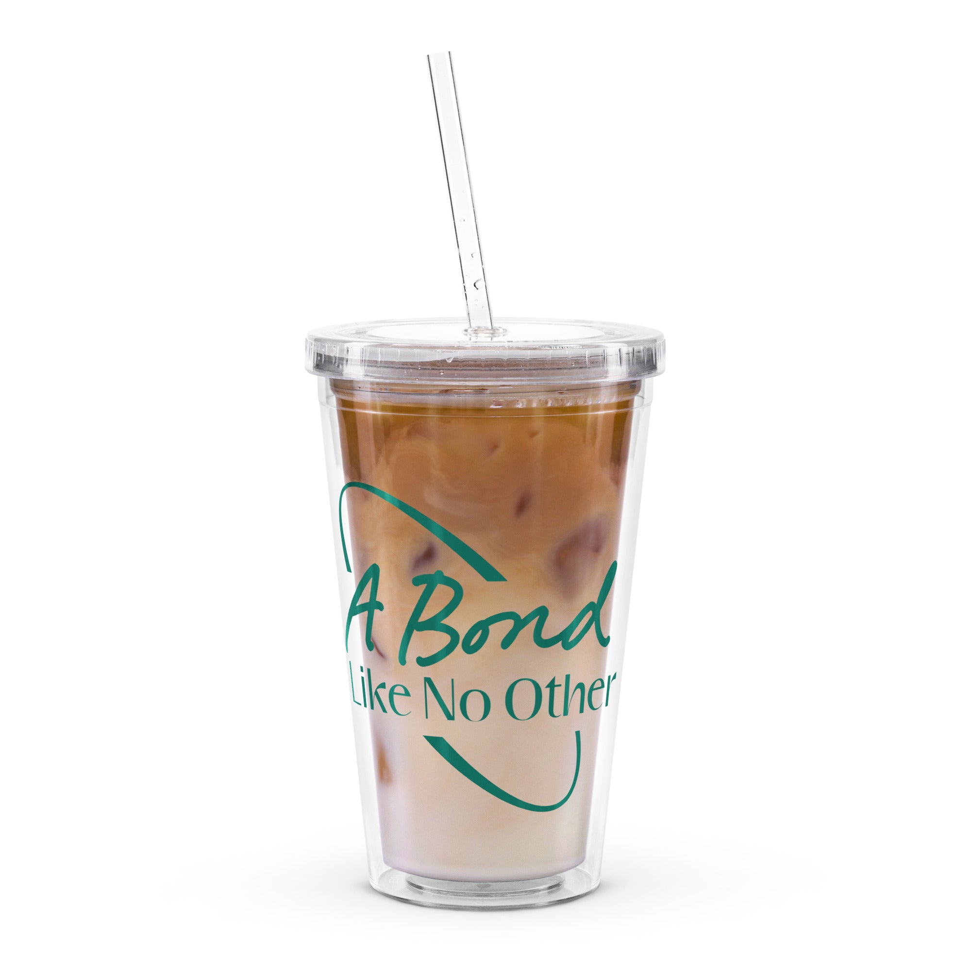 A Bond Like No Other - Clear plastic tumbler FEI Official Store