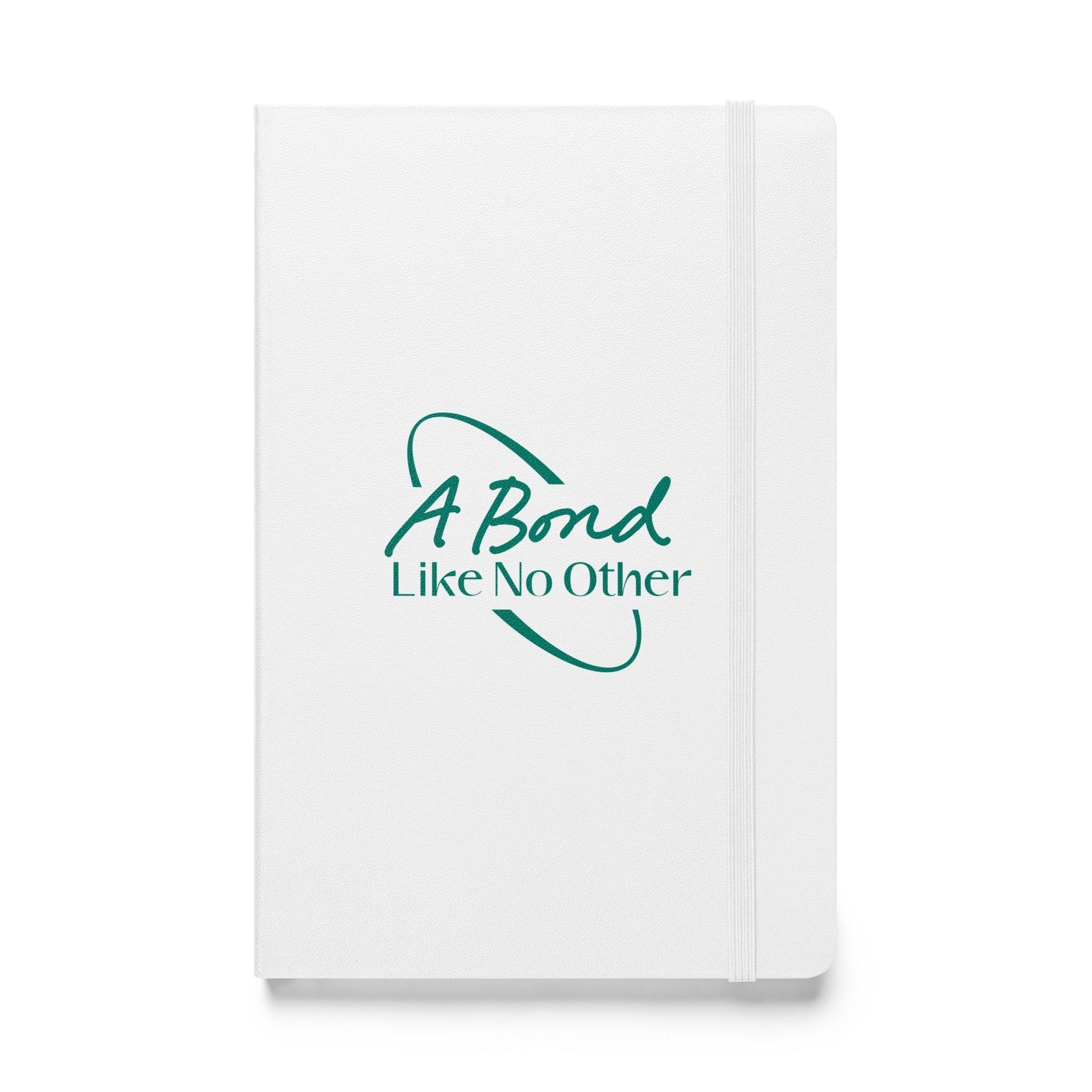 White A Bond Like No Other Hardcover bound notebook