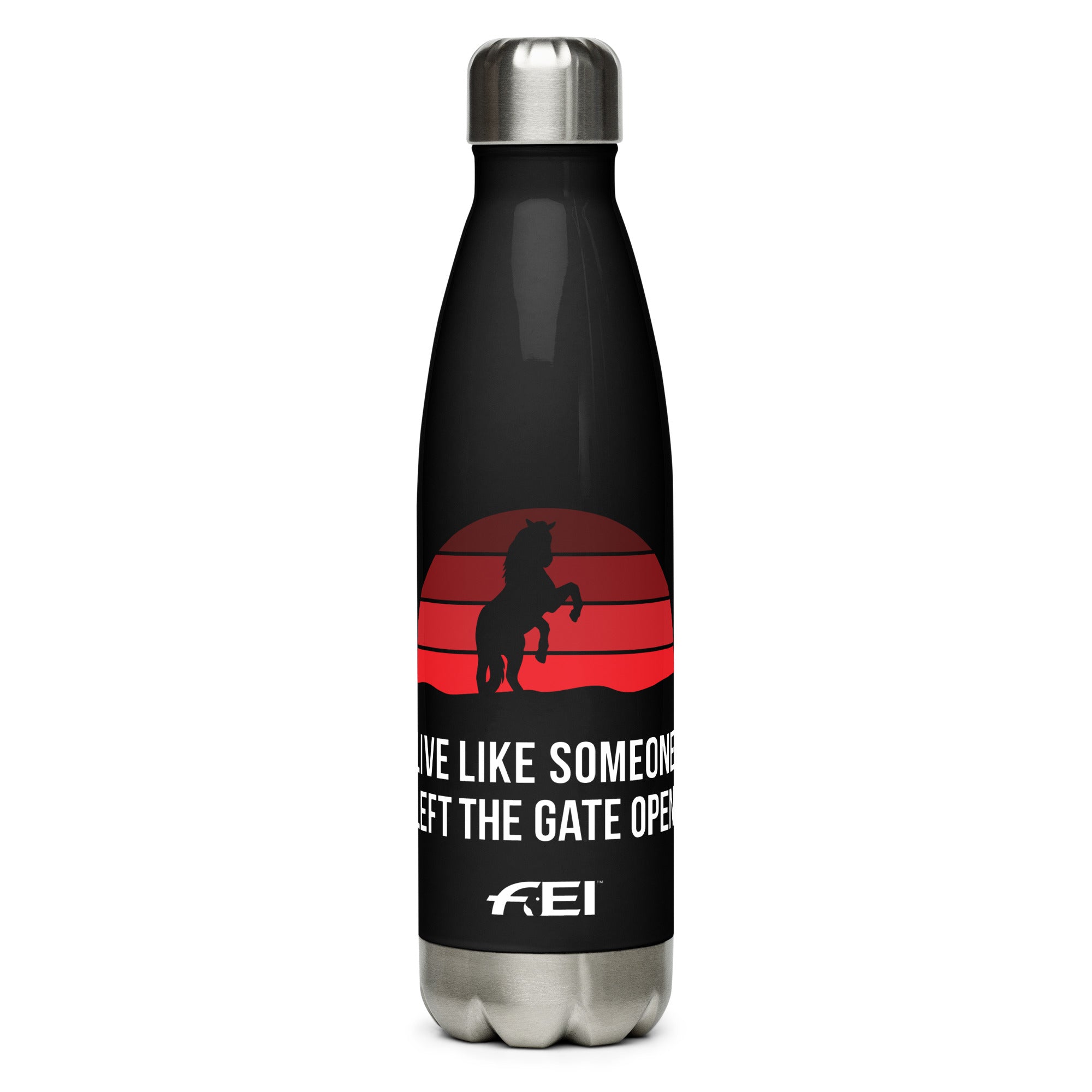 Live like Someone Stainless Steel Water Bottle FEI Official Store