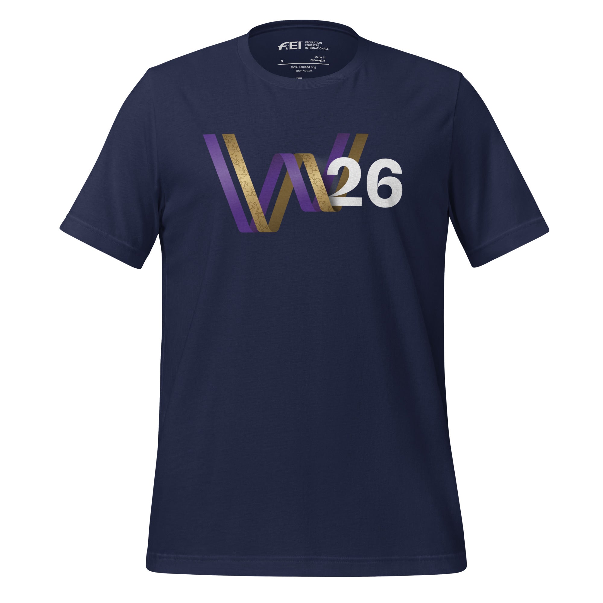 W26 AACHEN Unisex Navy T-Shirt FEI Official Store