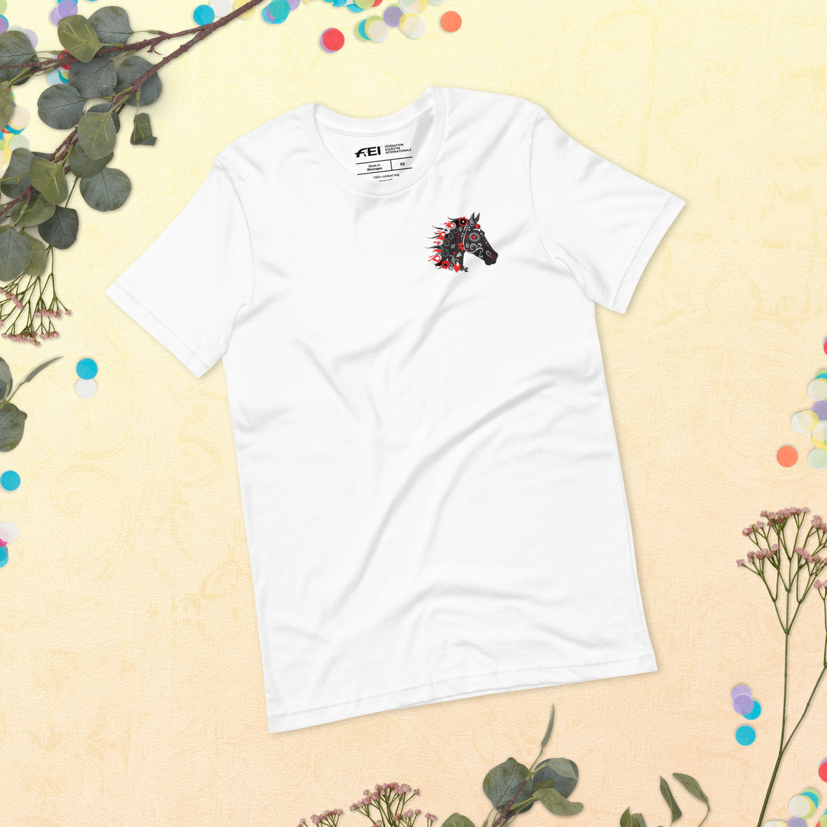 Black Horse Unisex T-Shirt