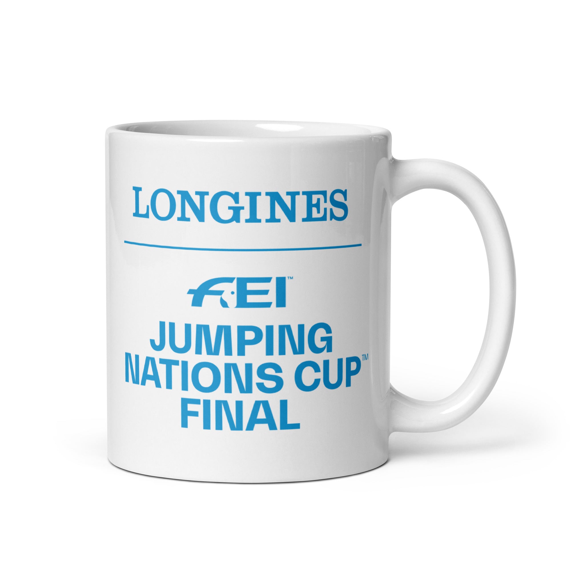 Barcelona White Mug FEI Official Store