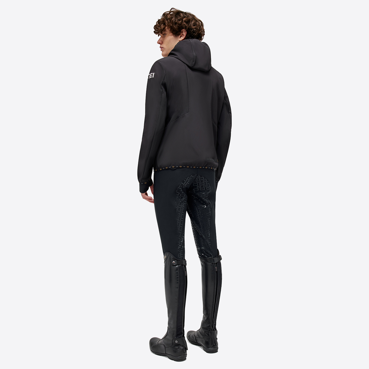 RG Mens Hooded Riding Jacket FEI Official Store