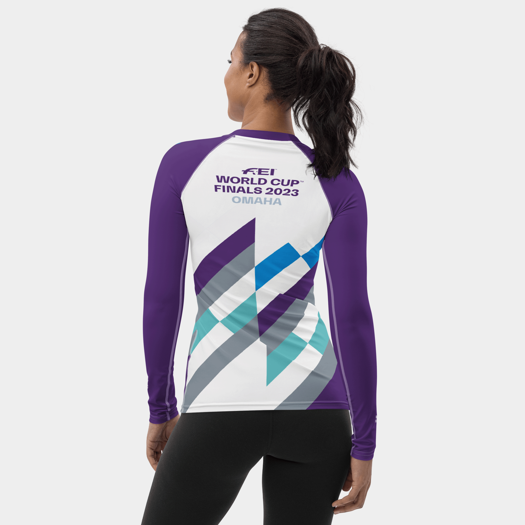 FEI World Cup Finals 2023 Omaha Ladies Athletic Jersey FEI Official Store