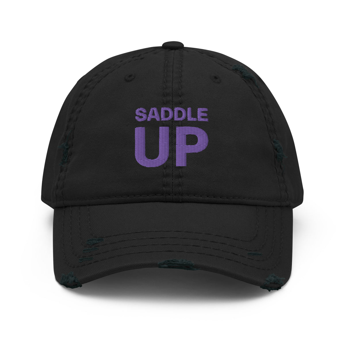Saddle Up Distressed Cap