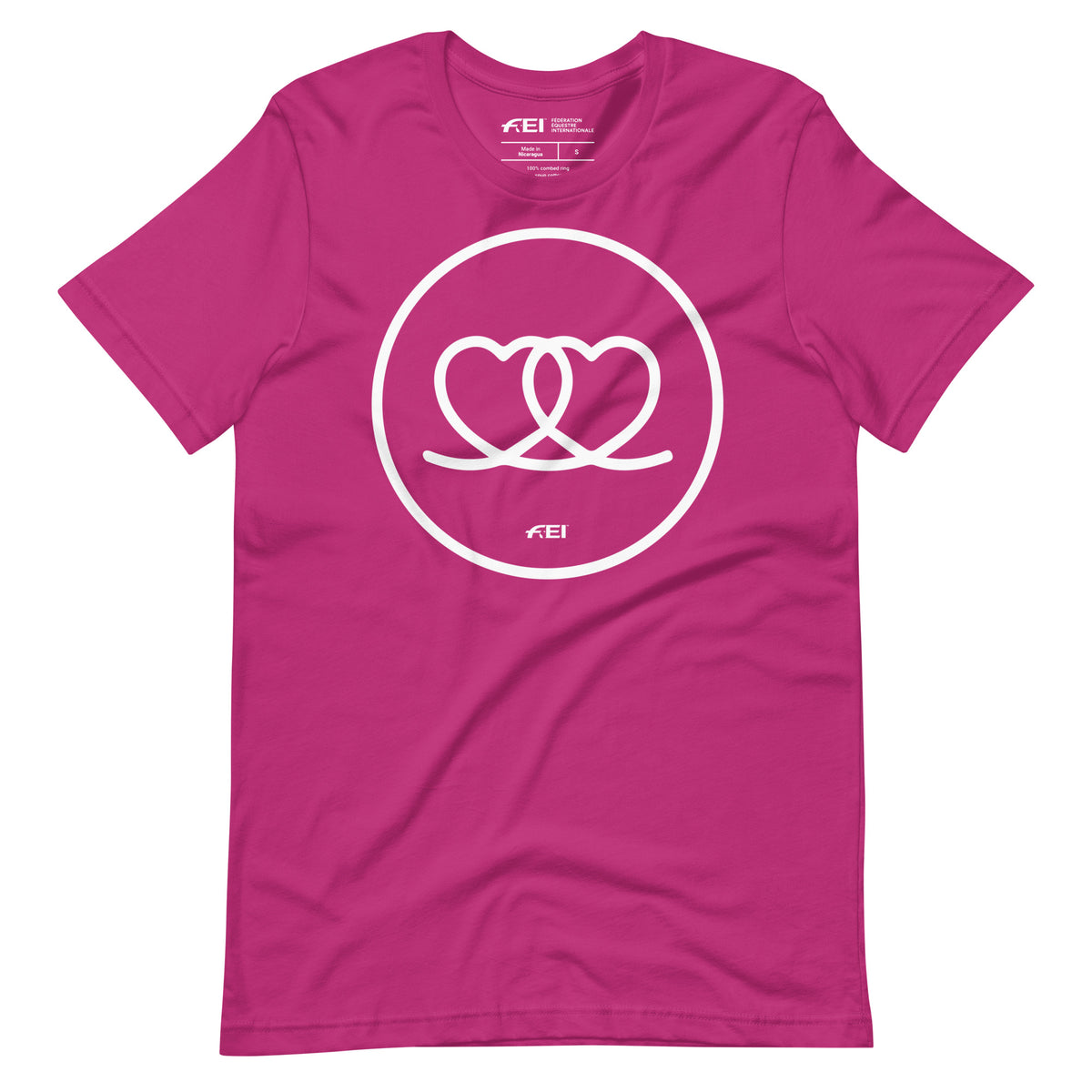 Two Hearts Circle Unisex T-Shirt