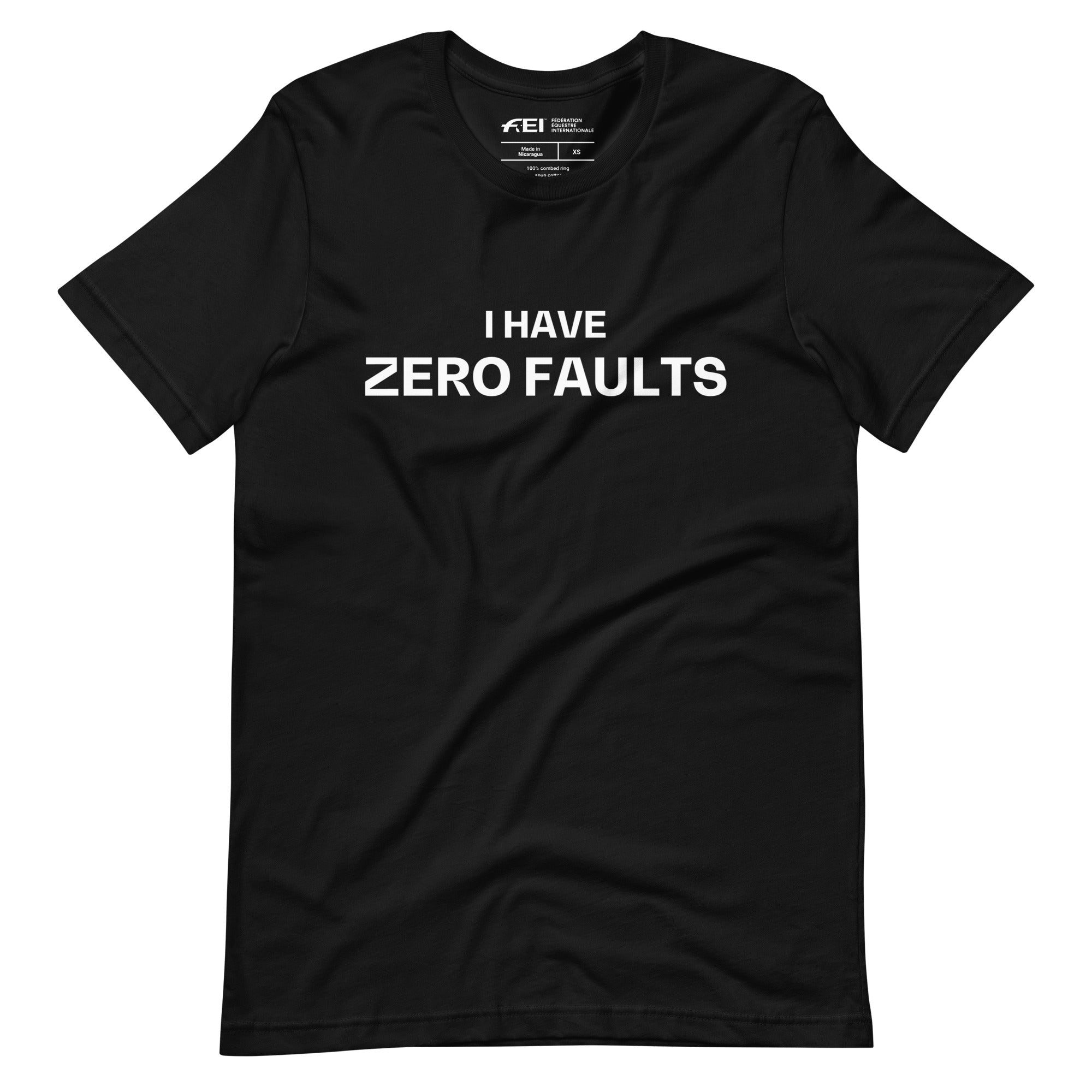 Zero Faults Unisex T-Shirt FEI Official Store