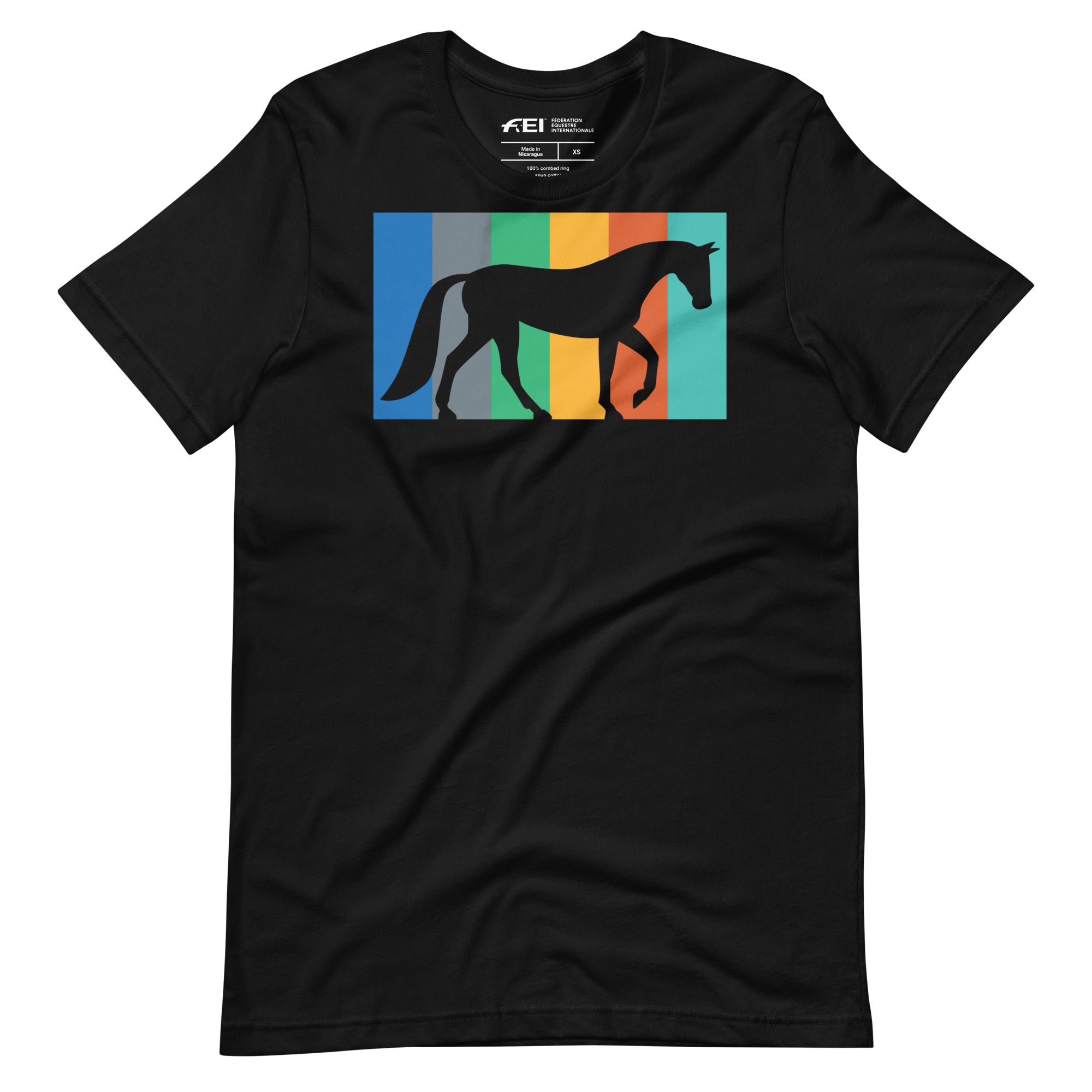 Stripe Horse Unisex t-shirt FEI Official Store