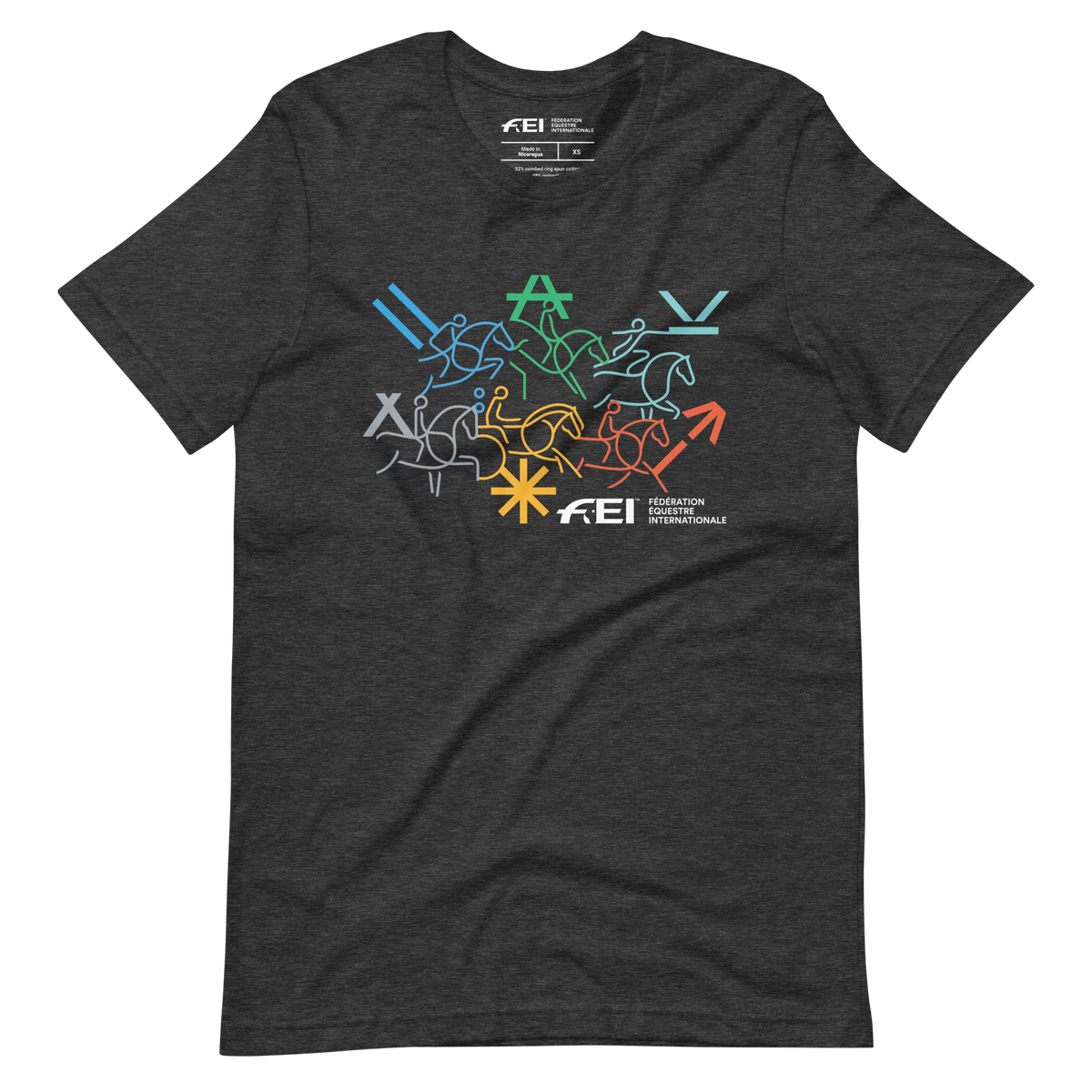 FEI Horse Pictogram Unisex T-shirt FEI Official Store