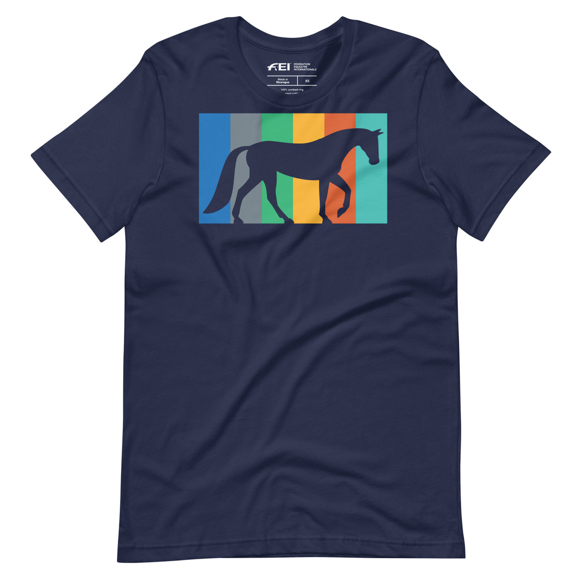 Stripe Horse Unisex t-shirt FEI Official Store