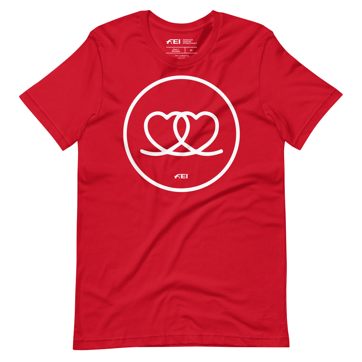 Two Hearts Circle Unisex T-Shirt