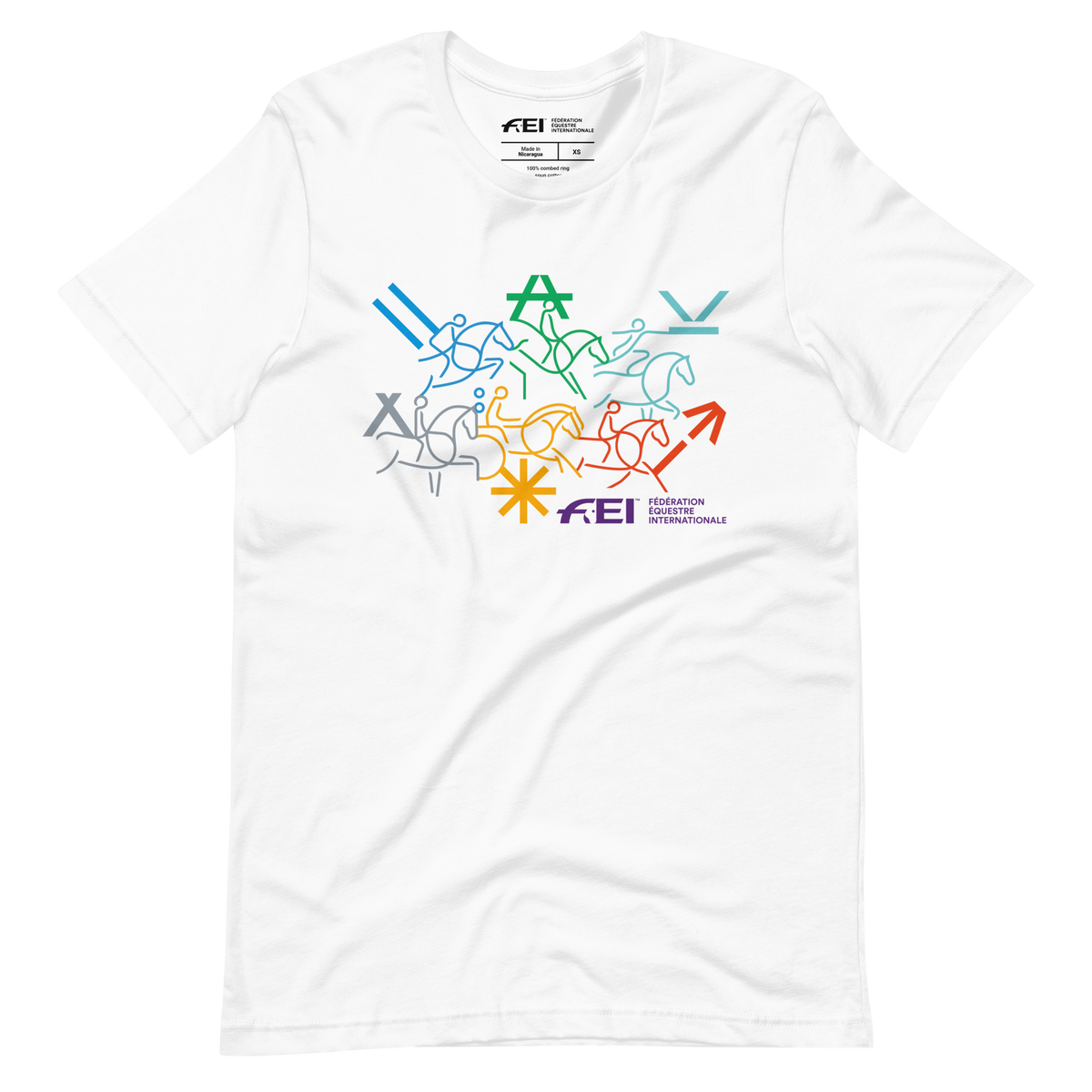 FEI Horse Pictogram Unisex T-shirt FEI Official Store