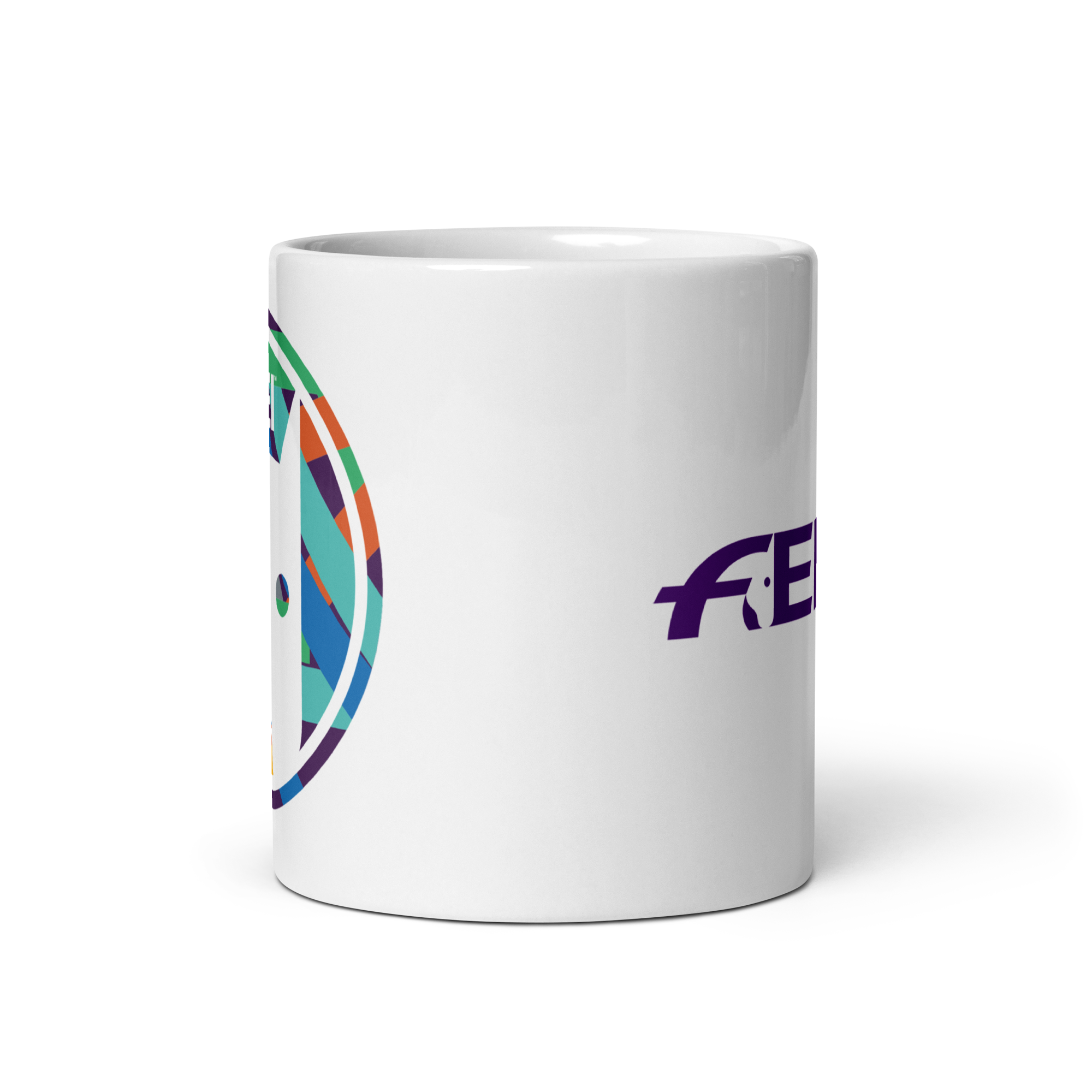 FEI Roundel White Glossy Mug FEI Official Store