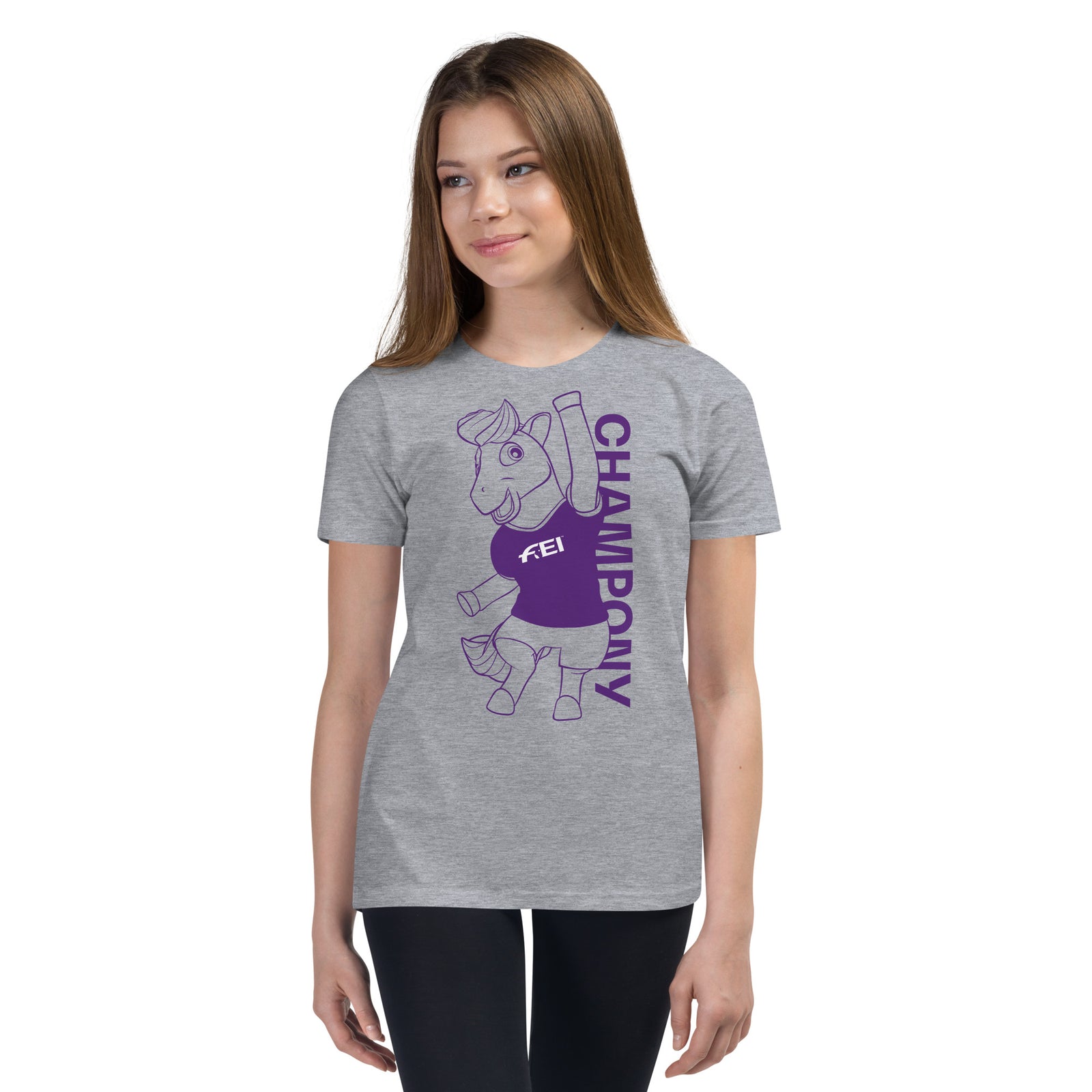 FEI Champony Youth Performance T-Shirt FEI Official Store, FEI official  Merchandise.