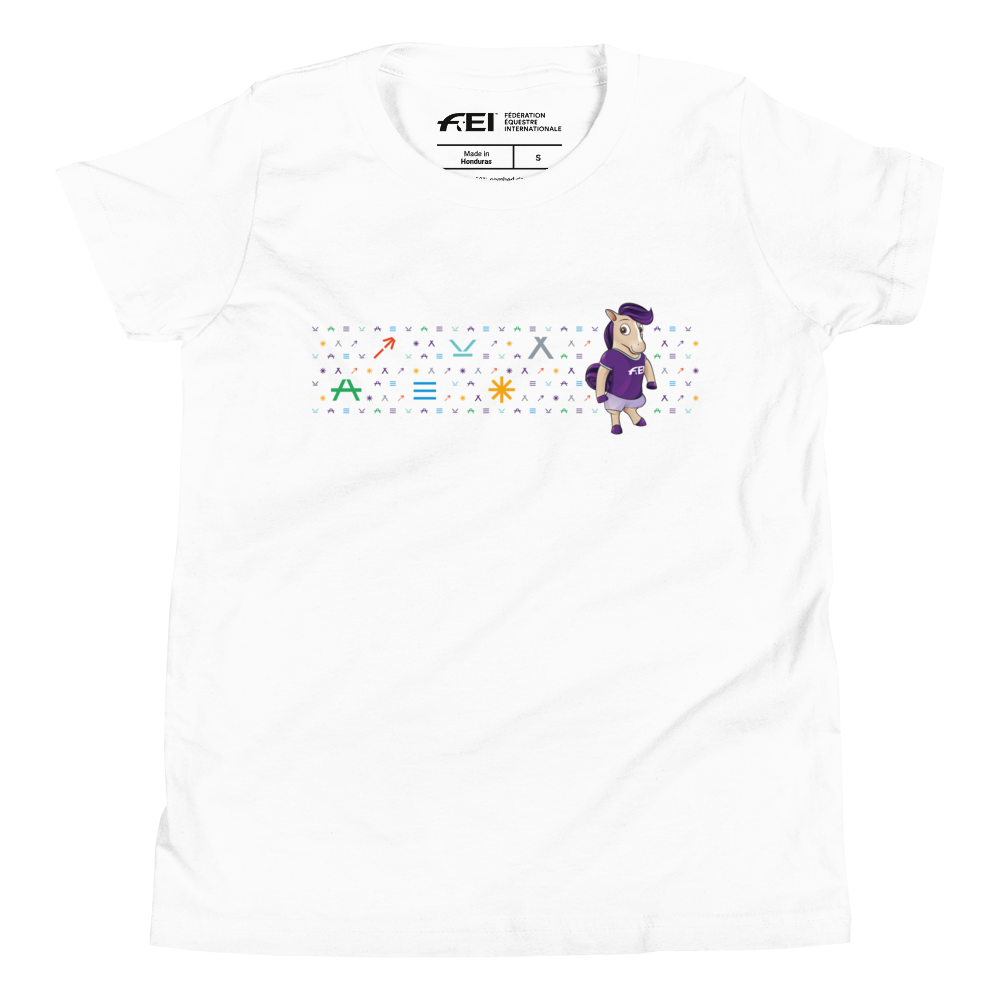 FEI Champony Pictogram Youth T-Shirt FEI Official Store