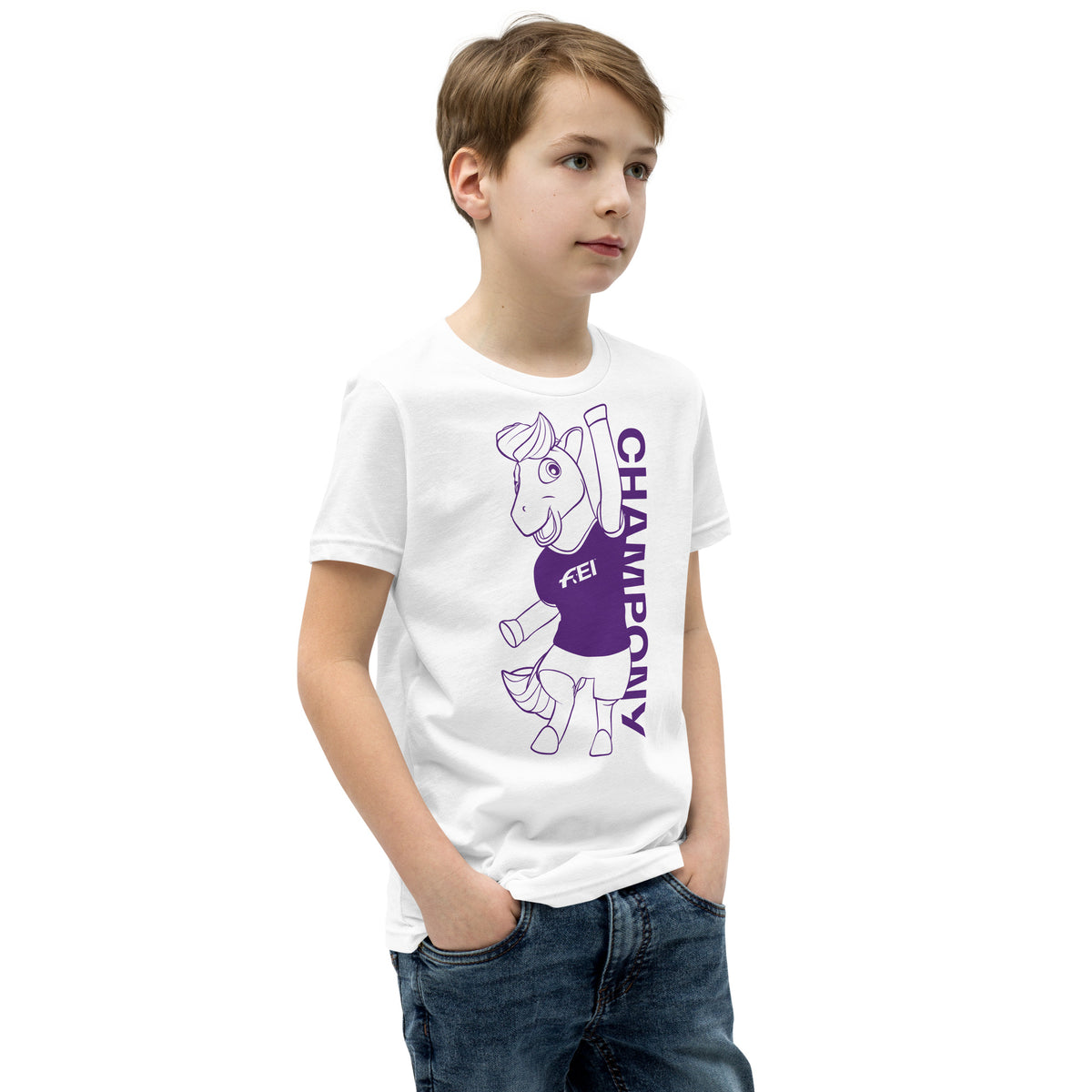 FEI Champony Mono Youth T-shirt FEI Official Store